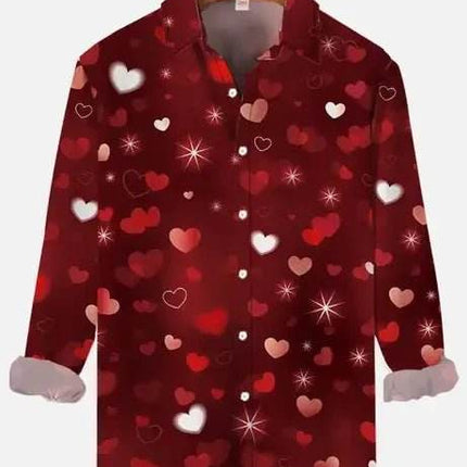 Men Long Sleeve Alien Fashion Party Shirts - Mad Fly Essentials