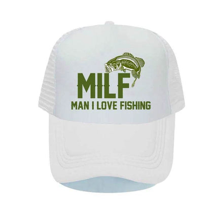 Men Love Fishing Vintage Trucker Hats - Mad Fly Essentials