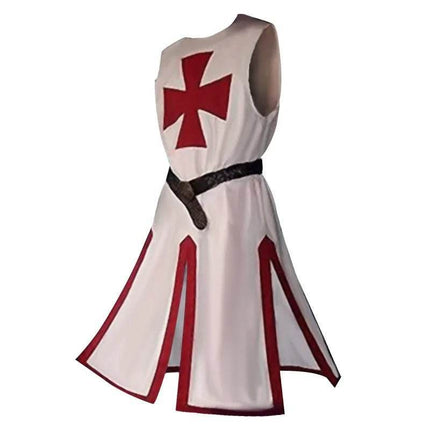 Men Medieval Crusaders Knights Templar Costume Set - Mad Fly Essentials