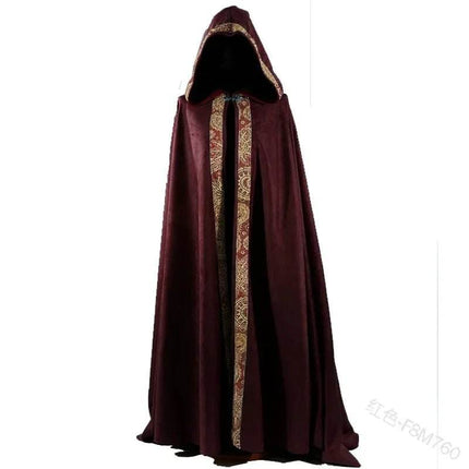 Men Medieval Gothic Cloak Vampire Costume - Costume - HaiCospl - Mad Fly Essentials