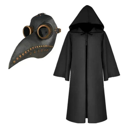 Men Medieval Plague Doctor Costume Set - Costume Set - Cavalaria Costumes - Mad Fly Essentials