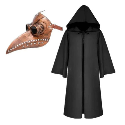 Men Medieval Plague Doctor Costume Set - Costume Set - Cavalaria Costumes - Mad Fly Essentials