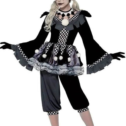 Costumes Plus Men Fashion Medieval Viking Joker Halloween Clown Costume Set - Costume Set - Costumes Plus - Mad Fly Essentials