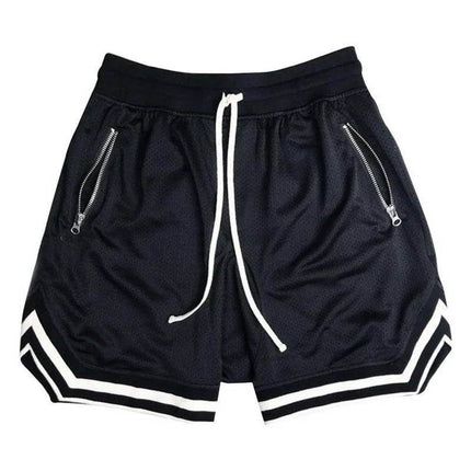 Men Mesh Quick - Dry Basketball Fitness Shorts - Fitness Shorts - Beach Fellow - Mad Fly Essentials