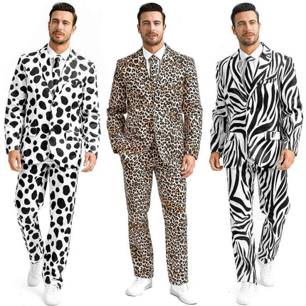 Men Metallic Funny Blazer Jacket Party Outfit Set - Outfit Set - DISFRAZ - Mad Fly Essentials