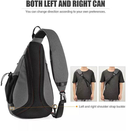 Men Multifunctional Travel Crossbody Bag - Crossbody Bag - MIXI - Mad Fly Essentials