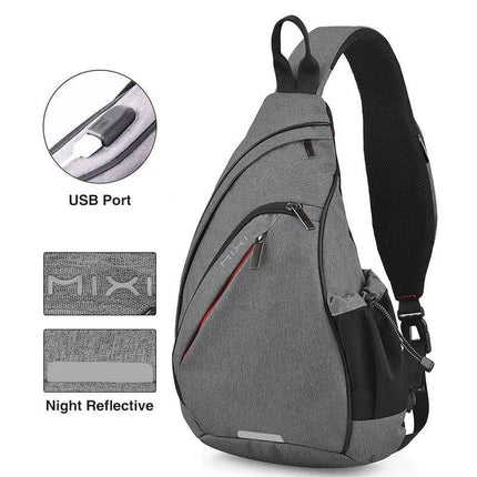 Men Multifunctional Travel Crossbody Bag - Crossbody Bag - MIXI - Mad Fly Essentials