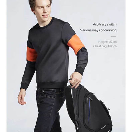 Men Multifunctional Travel Crossbody Bag - Crossbody Bag - MIXI - Mad Fly Essentials