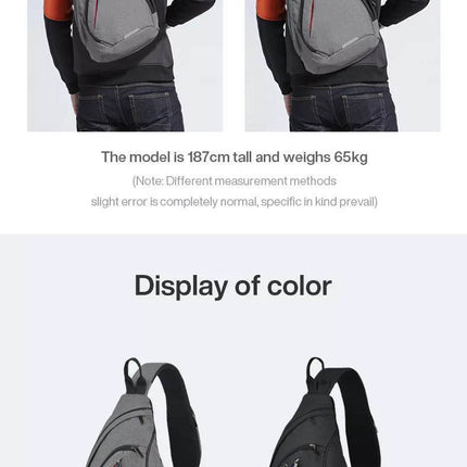 Men Multifunctional Travel Crossbody Bag - Crossbody Bag - MIXI - Mad Fly Essentials