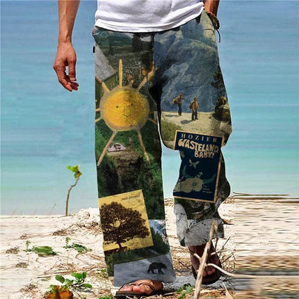 Men Navajo Summer Casual 3D Vacation Wear Pants - Pants - Metaphor - Mad Fly Essentials