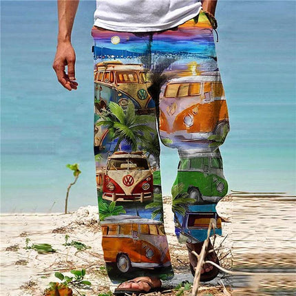 Men Navajo Summer Casual 3D Vacation Wear Pants - Mad Fly Essentials