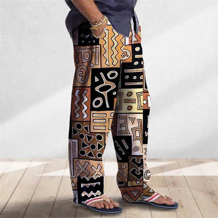 Men Navajo Summer Casual 3D Vacation Wear Pants - Pants - Metaphor - Mad Fly Essentials