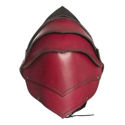 Men Nordic Viking Medieval Leather Warrior Helmet Costume Mask - Costume Mask - Cavalaria Costumes - Mad Fly Essentials