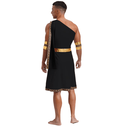 Men One Strap Toga Greek Costume Set - Costume Set - LSTRY - Mad Fly Essentials