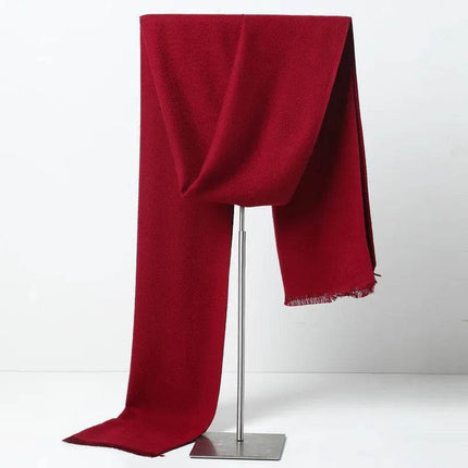 Men Plaid Cashmere Winter Business Casual Scarf - Scarf - Sam Charleston - Mad Fly Essentials