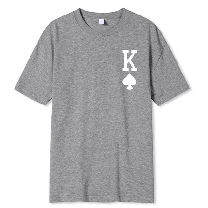 Men Poker Playing Short Ace Summer Shirt - Shirt - CJLM - Mad Fly Essentials