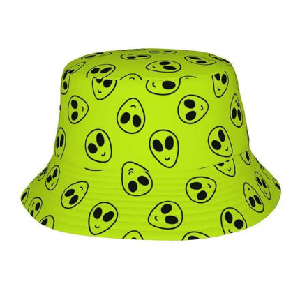 Men Psychedelic 3D Alien Bucket Hat - Hat - Champrint - Mad Fly Essentials