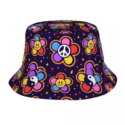 Men Psychedelic 3D Alien Bucket Hat - Hat - Champrint - Mad Fly Essentials