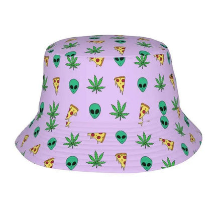 Men Psychedelic 3D Alien Bucket Hat - Hat - Champrint - Mad Fly Essentials