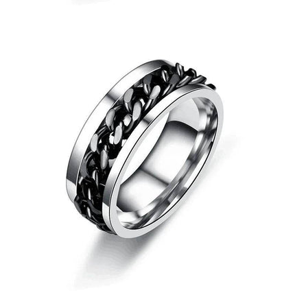 Men Punk Rotating Stainless Celtic Dragon Ring - Ring - Sonya - Mad Fly Essentials
