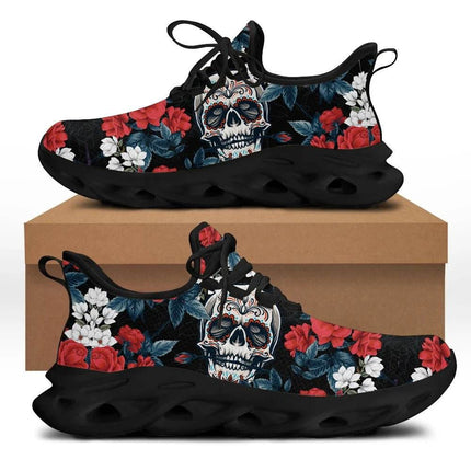 Men Punk Skull Summer Lace Sneakers Men Footwear - Men Footwear - InstantArts - Mad Fly Essentials