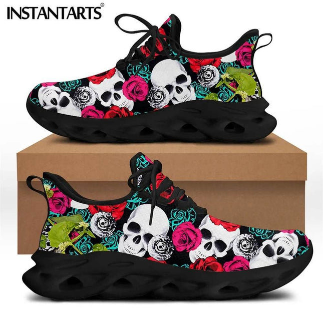 Punk Skull Summer Sneakers Men Footwear - Mad Fly Essentials
