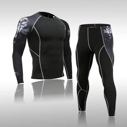 Men Quick Dry Compression Fitness Set - Mad Fly Essentials