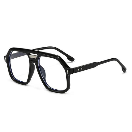 Men Retro Double Bridge Pilot Sunglasses - Men Sunglasses - SHAUNA - Mad Fly Essentials