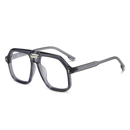 Men Retro Double Bridge Pilot Sunglasses - Men Sunglasses - SHAUNA - Mad Fly Essentials