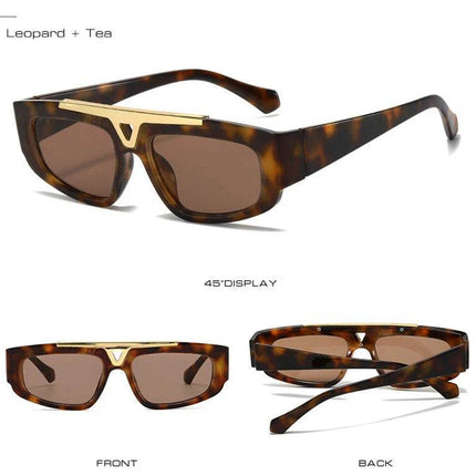 Shauna Men Retro Gradient Cat Eye Sunglasses - Sunglasses - SHAUNA - Mad Fly Essentials