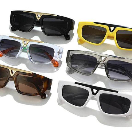 Shauna Men Retro Gradient Cat Eye Sunglasses - Sunglasses - SHAUNA - Mad Fly Essentials