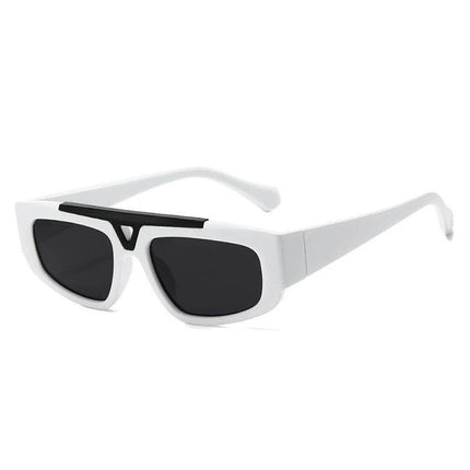 Men Retro Gradient Cat Eye Sunglasses - Mad Fly Essentials