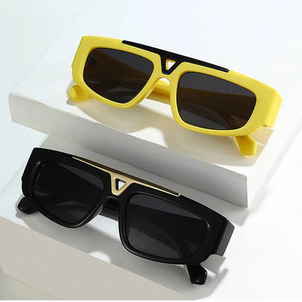 Shauna Men Retro Gradient Cat Eye Sunglasses - Sunglasses - SHAUNA - Mad Fly Essentials