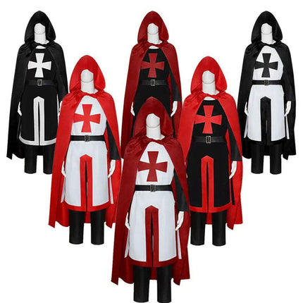 Men Retro Medieval Tabard Sleeveless Costume - Costume - Cavalaria Costumes - Mad Fly Essentials