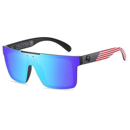 Men Retro Oversized UV400 Sunglasses - Sunglasses - HARMTTER - Mad Fly Essentials