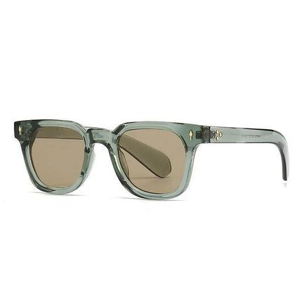 Men Retro Rivets UV400 Square Sunglasses - Sunglasses - Dawndesslo - Mad Fly Essentials