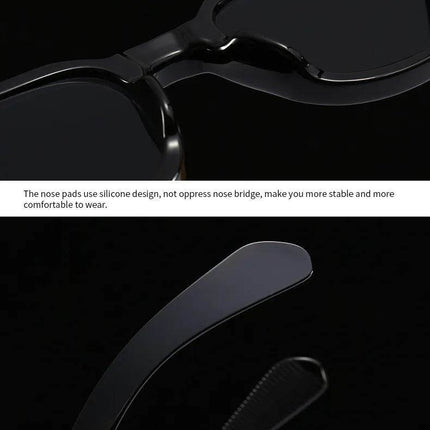Men Retro Rivets UV400 Square Sunglasses - Sunglasses - Dawndesslo - Mad Fly Essentials