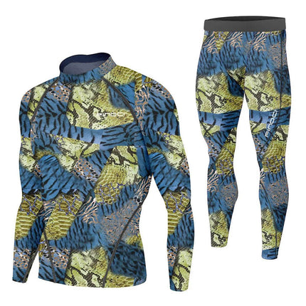 Men Running Sets - 2pc Camouflage Compression Fitness Tracksuit - Tracksuit - Findci - Mad Fly Essentials