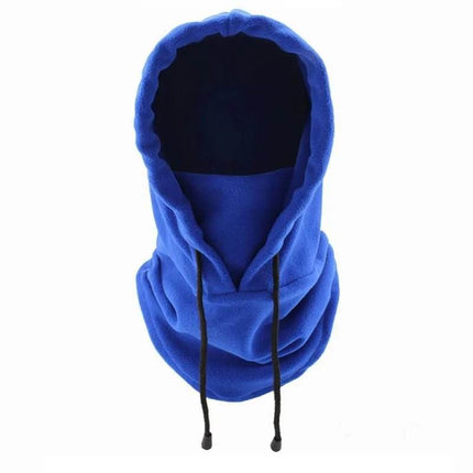 Men Ski Mask Full - Face Blue Fleece Balaclava - Balaclava - Fitness Essentials - Mad Fly Essentials