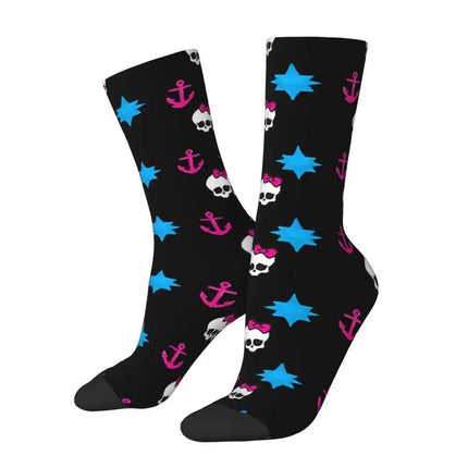 Men Skull Bones Funny Festival Mid-Tube Socks - Mad Fly Essentials