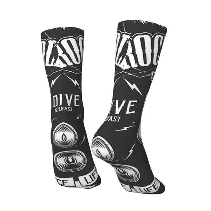 Men Skull Bones Funny Festival Mid-Tube Socks - Mad Fly Essentials