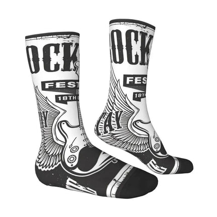 Men Skull Bones Funny Festival Mid - Tube Socks - Socks - TOB - Mad Fly Essentials