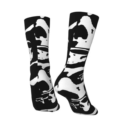 Men Skull Bones Funny Festival Mid - Tube Socks - Socks - TOB - Mad Fly Essentials