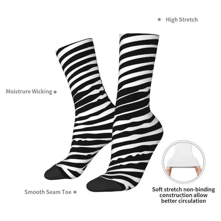 Men Skull Bones Funny Festival Mid-Tube Socks - Mad Fly Essentials