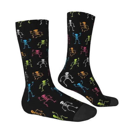 Men Skull Bones Funny Festival Mid - Tube Socks - Socks - TOB - Mad Fly Essentials