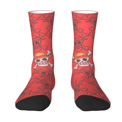 Men Skull Bones Funny Festival Mid-Tube Socks - Mad Fly Essentials