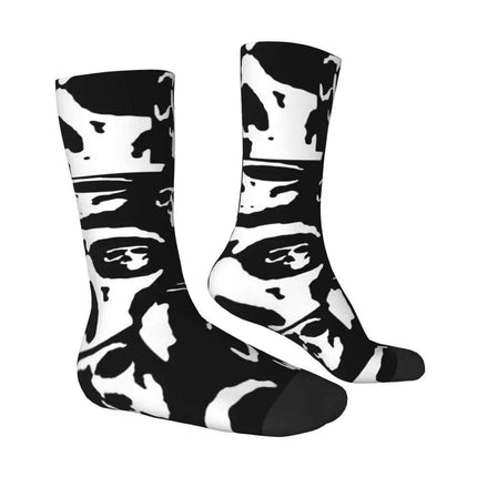 Men Skull Bones Funny Festival Mid - Tube Socks - Socks - TOB - Mad Fly Essentials