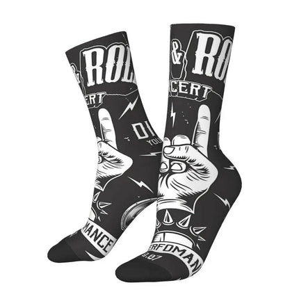 Men Skull Bones Funny Festival Mid - Tube Socks - Socks - TOB - Mad Fly Essentials
