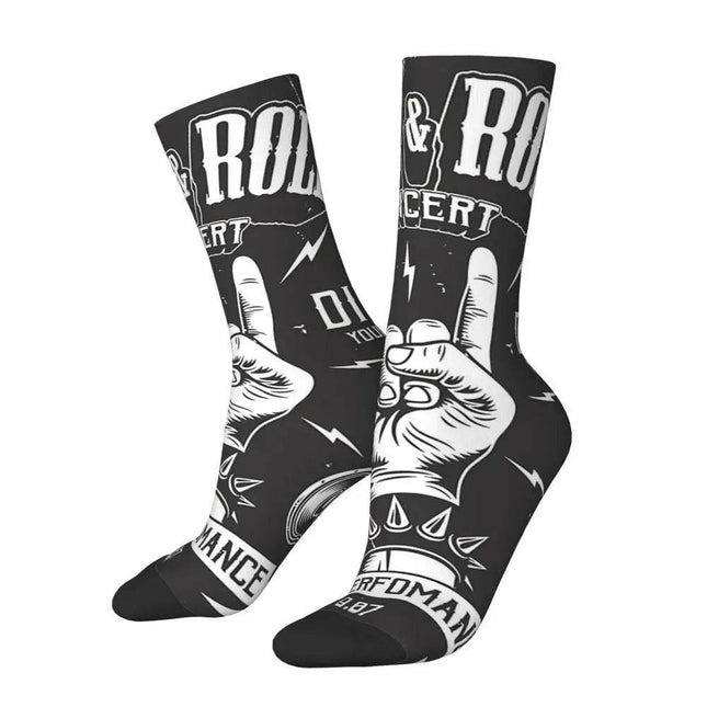Men Skull Bones Funny Festival Mid - Tube Socks - Socks - TOB - Mad Fly Essentials