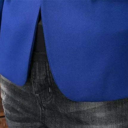 Men Slim-Fit 6XL-M Business Tuxedo Blazer - Mad Fly Essentials